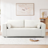 Fabric Sofa, One-Piece Seat Frame