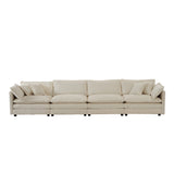 Modular Sofa 4 Seater Sofa Comfy Chenille Fabric