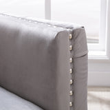 Modern Velvet Armchair Tufted Button