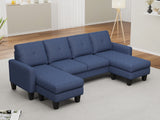 Blue Sectional Sofa