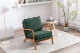 Wood Frame Armchair,  Modern Accent Chair Lounge Chair for Living Room