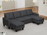 Dark Grey Sectional Sofa