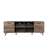 TV Stand Mid-Century Wood Modern Entertainment Center