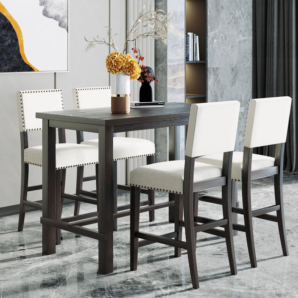 5-Piece Counter Height Dining Set