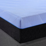 Queen Split Top Flex head 12 inch Memory Foam Hybrid Mattress and Adjustable Base Bundle, Queen Size