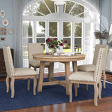 5-Piece Farmhouse Dining Table Set