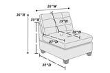 Sectional 6pc Couch Set