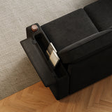 Sleeper Sofa, Sofa Bed - 2 in 1 Pull Out Sofa Bed with Storage Sofa, Sofa Sleeper with Pull Out Bed with Charging Port