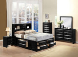 Eastern King Bed in Black