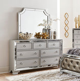 Glamorous Silver Finish Dresser