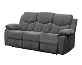 Sofa (recling) Gray Chenille