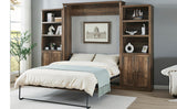 Queen Murphy Bed Brown