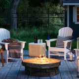 Living Source International 12" H x 37" W Outdoor Fire Pit Table