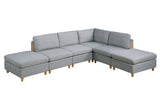 Grey Ottoman