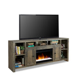 TV Stand Electric Fireplace for TVs up to 95 inches, Minimal Assembly