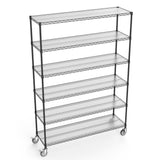 6 Tier Wire Shelving Unit