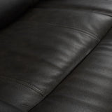 Trevor Triple Power Sofa,Genuine Leather with Lumbar Support