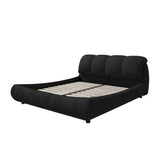 King Size Upholstered Platform Bed