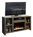 TV Stand Electric Fireplace for TVs up to 70 inches, Minimal Assembly