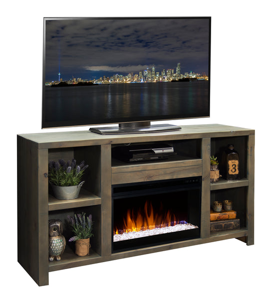 TV Stand Electric Fireplace for TVs up to 70 inches, Minimal Assembly