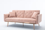 Pink Velvet Sofa