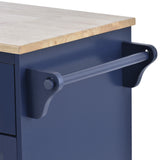 Dark blue Kitchen Island Cart