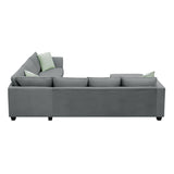 Grey Sectional Sofa Couch