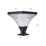 Solar Street Lamp Cap with Base