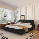 King Size Upholstered Platform Bed