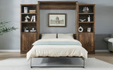 Queen Murphy Bed Brown