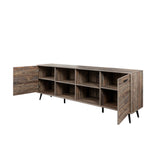 TV Stand Mid-Century Wood Modern Entertainment Center