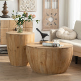 Cool Vintage Style Bucket Shaped Coffee Table