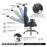 Dardashti Gaming Chair - Cobalt Blue