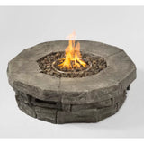 Living Source International 12" H x 37" W Outdoor Fire Pit Table