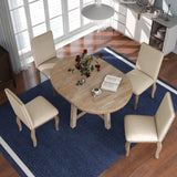 5-Piece Farmhouse Dining Table Set