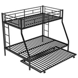 Twin over Full Bed with Sturdy Steel Frame