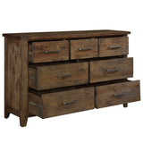 Classic Burnished Brown Dresser