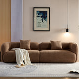 WKS11CZ Camel sofa, durable fabric, solid wood frame, high density sponge filler