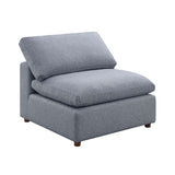 Grey Modern Modular Sectional Sofa Set, Self-customization Design Sofa