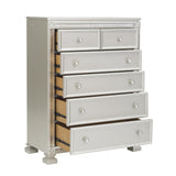 Modern Design Silver Chest