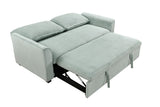 Sleeper Sofa Bed, Modern Fabric Loveseat Futon Sofa Couch w/Pullout Bed