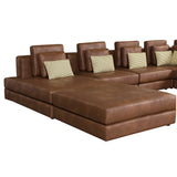 Brown Sectional Sofa Couch