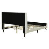 Queen Size Upholstered Platform Bed