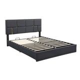 Queen 2 Piece Bedroom Set Upholstered Platform Bed