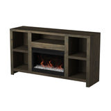 TV Stand Electric Fireplace for TVs up to 70 inches, Minimal Assembly