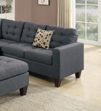 Sectional Blue Grey Couch