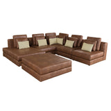 Brown Sectional Sofa Couch