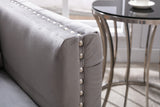 Modern Velvet Armchair Tufted Button