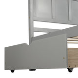 Twin Platform Storage Bed, 2 drawers with wheels