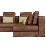 Brown Sectional Sofa Couch